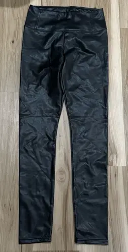 Bagatelle Faux Leather Black Lined Leggings Women’s Small