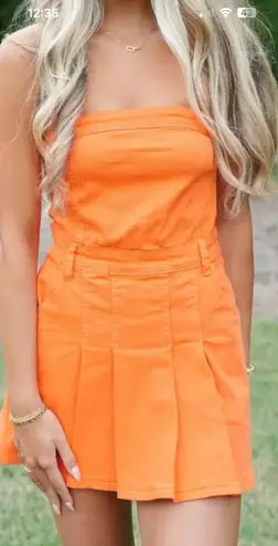 Orange Dress/Romper