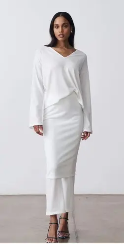 The Regular Program Knit Pant/Skirt white XS