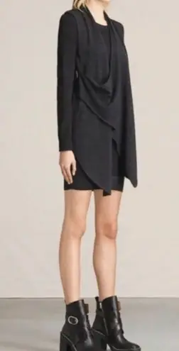 ALLSAINTS Drina Dress Tunic Sweater Wool Size 4