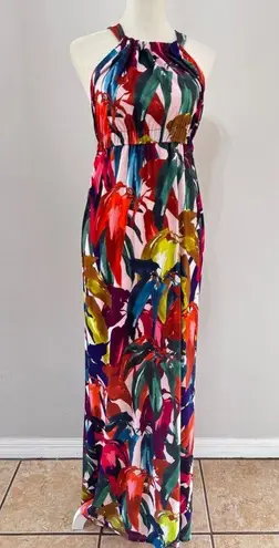 Trina Turk  Tropical Maxi Dress Size 0