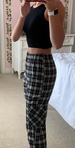 Romwe Checkered Pants