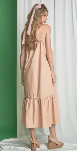 English Factory COLOR BLOCK MAXI DRESS