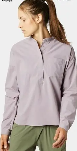 Mountain Hardwear  Canyon Pro Pull Over Top Long Sleeve Shirt Womens M MSRP $90