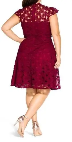City Chic Lovey Lace dress