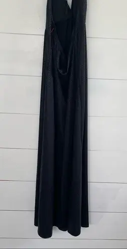 COOGI Black Logo Y2K Halter Dress