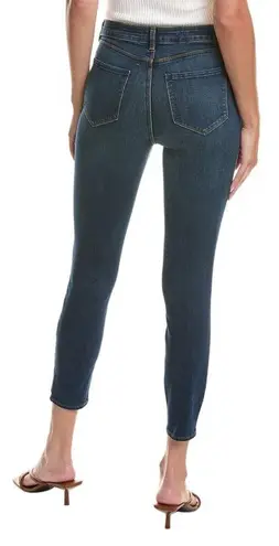 L'Agence New L’Agence Margot Dark Wash High Rise Skinny Cropped Jeans Prime Blue Vintage