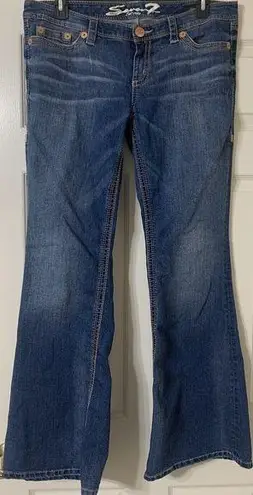 Seven 7 Flare Jeans Size 32 (actual 36 X 33)