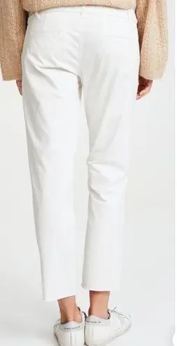 Nili Lotan East Hampton Twill Pants White Size 0 thumbnail 2