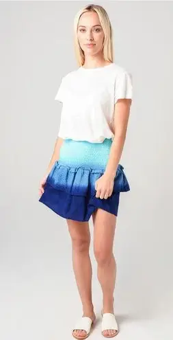 CECILE COPENHAGEN Women's Nola Skirt Blue Ombre Size Medium SOLD OUT ONLINE