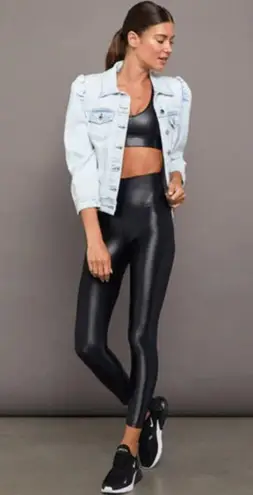 Carbon38 High Rise 7/8 Legging in Takara Shine Red Size XS