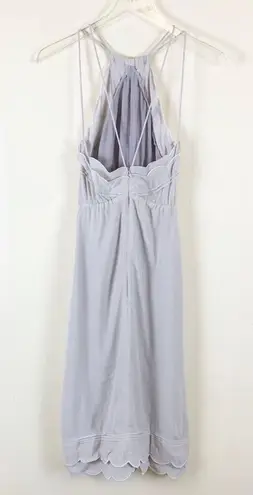 Elliatt Size XS Taupe Elation Ruffle Midi Dress