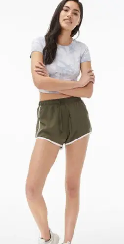 Aeropostale Olive Green Track Shorts