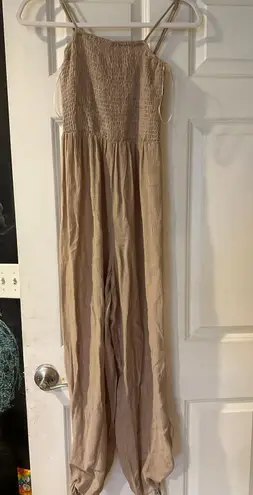 Boutique long brown jumper tie pants Size XS