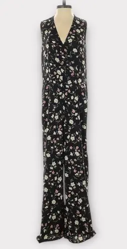 Lulu's Robertson Black Floral Print Wide