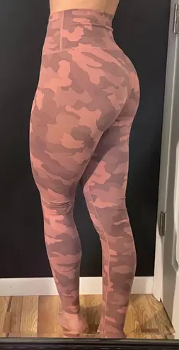 Lululemon 28’ Align Leggings Pink Camo