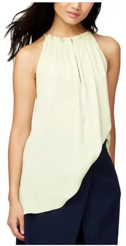 Rachel Roy Melinda Smocked Asymmetrical Blouse