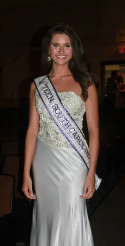 Tiffany Designs White Long Formal Pageant Prom Dress