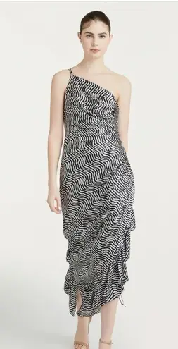 Cinq à Sept Cinq a sept CHRISTEL DRESS one shoulder dress, size 4, New $595.00 - Image 3