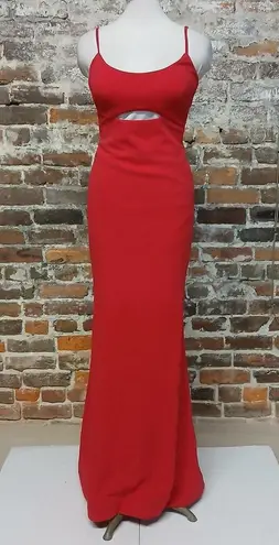 Betsy and Adam Formal Evening Gown Women's 4 Red Special Occasion Dress Party
