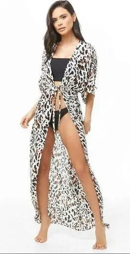 Time And Tru ✨  ANIMAL PRINT KIMONO ✨