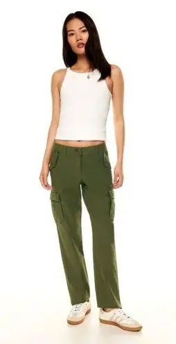 Wilfred Aritzia  Free Glacier Cargo Pants in Fatigue Green sz 6