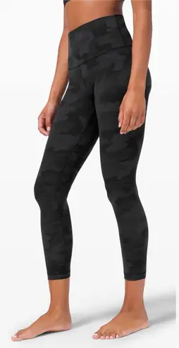 Lululemon  Align Pant 25" Camo Deep Coal Multi - Image 1