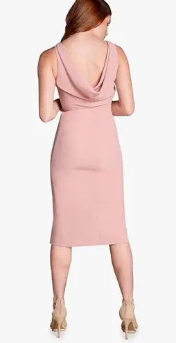 Dress the Population NWT Mackenna Sleeveless Midi Dress in Blush Pink Size XXL