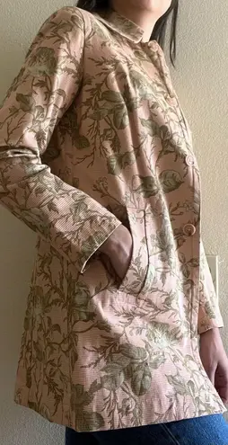 Villager Vintage Floral Long Shacket