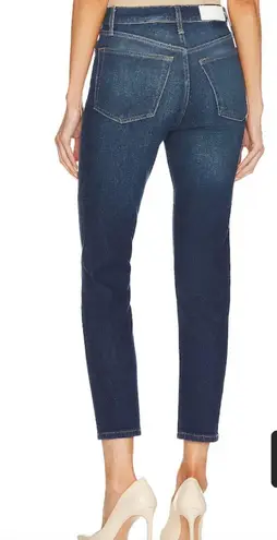 RE/DONE Originals 90's High Rise Ankle Crop Jeans Size 29 Deep Sapphire  NWT