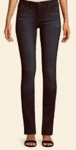 DL1961 Grace High Rise Straight Leg Jeans black wash Sz 27