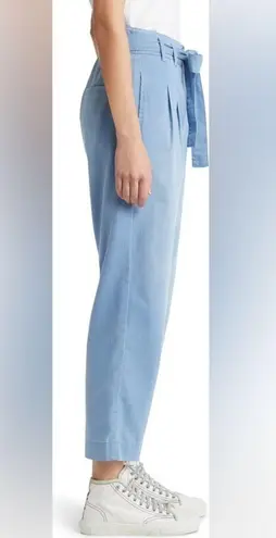 The Great NWT The Statesman Chambray Trouser Light Blue Relaxed Fit Pants Sz 27
