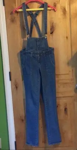 Ksubi TSUBI Skinny Fit Blue Denim Jeans Ankle Zip Overalls Jumper EUC 4