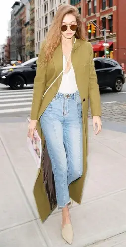 Sandro MIREN STEPPED HEM STRAIGHT JEANS EU36/27