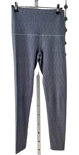 Lorna Jane High Waisted Herringbone Print Leggings Activewear Women's Size M