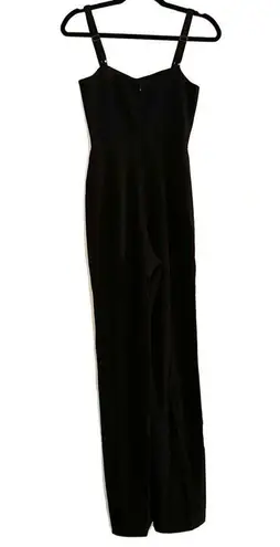 Dress the Population NWOT Victoria Black Sleeveless Jumpsuit XXS