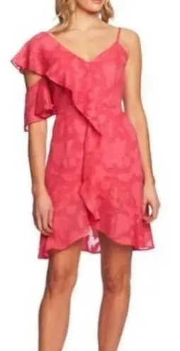 CeCe Pink Floral Burnout Dress