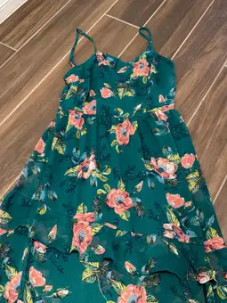 xhilaration floral maxi dress Xhilaration Women's Floral Off the Shoulder High Low Hem Maxi Dress Biggybargains