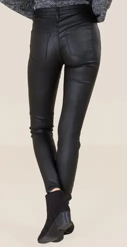 Francesca's Faux Leather Jeans