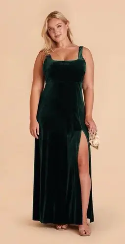 Birdy Grey Alex Velvet Maxi Dress XXL Emerald Green