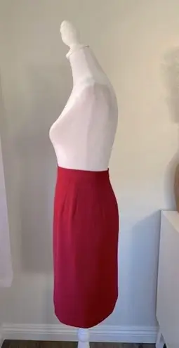 Talbots Vintage ‘90s  Red Pencil Skirt