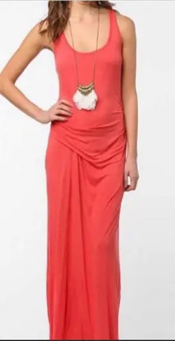 Staring At Stars Coral Maxi Lounge Dress