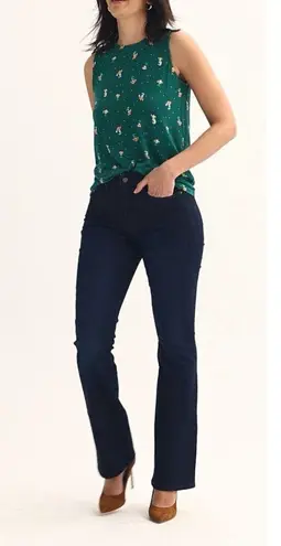 Women Celebrate Together Green St. Patrick Day Leprechaun Print L Tank Top RB Size L