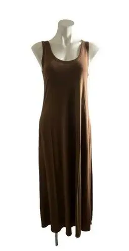 Soft Surroundings Soft Surrounding Maxi Santigo Tank Dress In Brown