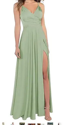 Bridesmaid Sage Green V