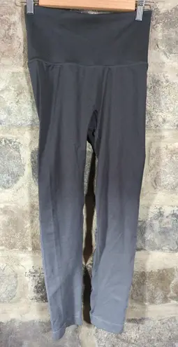 Yelete Leggings Woman's Small Gray Ombre High Waist Workout Yoga Athletic