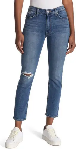 Hudson Jeans straight leg crop jeans