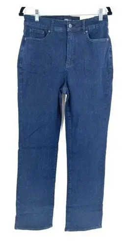NYDJ NWT Curve Shaper Marilyn Straight Jeans- Melville Size 8 Dark Wash