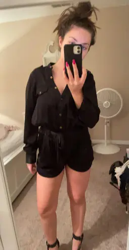 Apricot Lane Black Romper