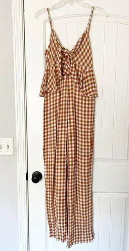 Saylor Laken Gingham Jumpsuit